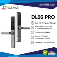 [Free Installation] Ezviz DL06 Pro Smart Home Security Fingerprint Door Handle Lock Smart Fingerprin