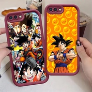Wine Red Case for OPPO A3S Realme C2S C2 A1K A12E Z-43 Dragon Ball Z