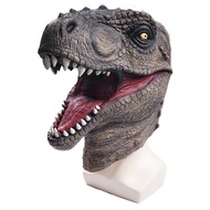 Adult Dinosaur Head Mask Jurassic World Tyrannosaurus Mask Cosplay Headgear Accessories