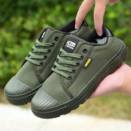 [Clearance] 5688 New Labor shoes men's low-top outdoor site non-slip lightweight canvas labor protec