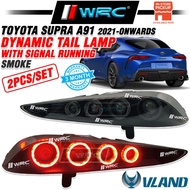 Vland Toyota Supra A91 2021 - Onwards Dynamic Tail Lamp With Signal Running