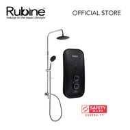 RUBINE 3388 Electric Instant Water Heater With Rainshower &amp; DC Pump