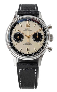 Seagull Sugess ST1901 Panda Champagne Chronograph Sapphire Display 1963 BNIB Bracelet, Bracelet