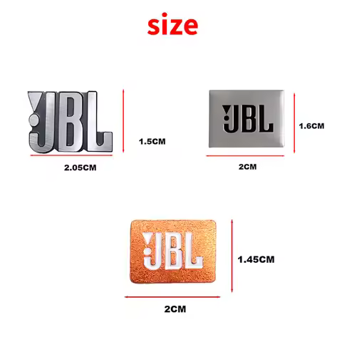 2/4/8 JBL metal 3D General Motors modified high-end speakers, speakers, badge decorative stickers, s