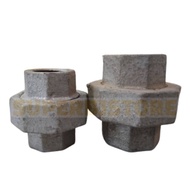 GI UNION SOCKET GI 1/2'' , 3/4''