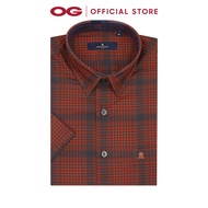 Montagut Short-Sleeved Shirt (Checked)