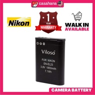 Proocam EN-EL23 Li-on rechargeable Battery for El23 Nikon P900 P600 P610 12 MONTHS WARRANTY A