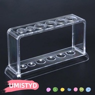 UMISTYDREAMUM9U Test Tube Rack,  Plastic Test Tube Holder, 6 Holes Test Tube Stand