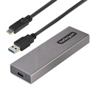 USB-C 10Gbps to M.2 NVMe or M.2 SATA SSD Enclosure - Tool-free External M.2 PCIe/SATA NGFF SSD Alumi