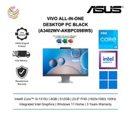 Asus Vivo AIO A3402WV-AKBPC098WS 23.8" FHD All-In-One Desktop PC Black ( i3-1315U, 8GB, 512GB SSD, I