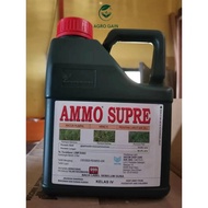 4L Ammo Supre Glyphosate Monoammonium 33.6% Racun Rumput Rumpai Lalang Herbicide Weed Killer