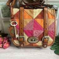 fossil maddox patchwork tas