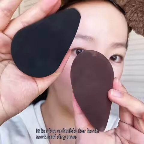 New Detailed Beauty Blending Sponge Brightening Extra-Soft Cosmetic Puff Washable Dry Wet Use Concea