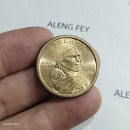 Koin asing Amerika 1 Dollar Liberty