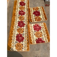 Floor chair mats, fabric chair mats, one long, two short, 1m68 wide, 53cm wide, soft and comfortable