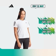 adidas Running Own The Run Tee Women White IK7442
