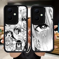 Q111 Comics Ahegao soft Casing for OPPO Reno 11 8T 13F 11F 10 Pro 5G