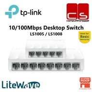 TP-Link 5/8 - Port 10/100Mbps Desktop Switch - LS1005 / LS1008