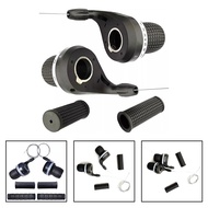 3X7 Mountain Bike Shift Levers Compatible with 7-Speed Cassette Drivetrains