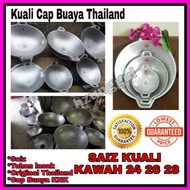 KUALI CAP BUAYA THAILAND KNK SAIZ KAWAH BESAR TAHAN LASAK TELINGA MEMASAK KAWAH BESI AJAIB