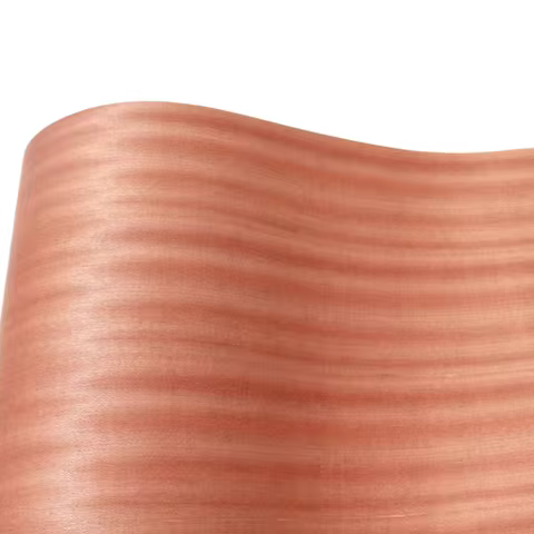 Size:2.5x0.58m Thick:0.25mm Sapele Straight-Grain Wood Veneer Sheet Ideal for DIY Home & Furniture D