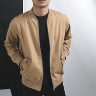 Men's canvas bomber jacket, premium canvas bomber jacket, elegant bomber jacket, bomber jacket