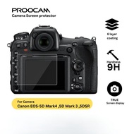 PROOCAM SPC-5DM4 GLASS SCREEN PROTECTOR FOR CANON 5DM4 5DM3 5DSR 5DS