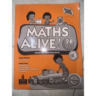 PRELOVED MATHS ALIVE BOOK FOR GRADE 2 SEMESTER 2