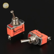 Sunshineshop 5pcs SPST DPDT 250V 15A Toggle Switch 2 Position Latching On-off On-on On-off-on E-TEN1