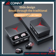 MODEL M90 Pro TWS Earphone Wireless Earbuds Gaming Headphone Bluetooth 5.3 LED Display Waterproof In