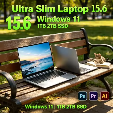 Multifunctional Student Daily Laptop I9-9900 Chip Win11 Pro Big Storage Outdoor Study Portable Compu