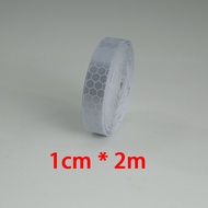1cm * 2/3/8/10/20m Reflective Tapes Self-adhesive Warning Strips Night Safety Stickers For BicycleCa