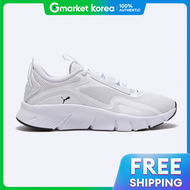 PUMA | รองเท้ากีฬา Puma Flex Focus แสงขาว สำหรับผู้ชายและผู้หญิง ใส่สบาย น้ำหนักเบา เหมาะสำหรบออกกำล
