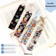 COLORFULTEN - Acrylic Bookmark | Bookmark | Aesthetic Bookmark | Cute Bookmark