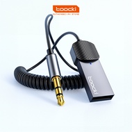 Toocki Bluetooth 5.0 USB Aux 3.5mm Adapter Wireless Car Audio Support Call &amp; Microphone Hand-Free