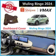 Wuling Bingo 2024 Dashboard Cover Pad Leather Car Accessories Interior Sun Visor Anti Skid Mat Wulin