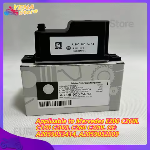 The automotive voltage converter module is applicable to Mercedes E200 C260L C180 C200L C260 C300L O