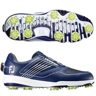 FootJoy Fury Boa Extra Wide Men's Golf Shoes รองเท้ากอล์ฟสำหรับผู้ชายแบรนด์แท้ สีน้ำเงิน