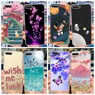 For Huawei Y6 2018 Case For Honor 7A Phone Cover Fashion Flower Soft Silicone Casing For Huawei Y6 2018 ATU-LX3 ATU-L21 Capa