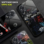 HP Softcase Glass Oppo A38 [E673] Case Oppo A38hp - Oppo A38 Casing - Latest Oppo A38 Softcase