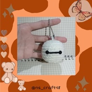 GANTUNGAN Baymax Amigurumi || Baymax Knitted Doll Bag Hanging/ Keychain