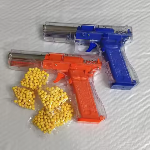 New metal black G17 pistol simulation pistol 500 rounds outdoor combat shooting BB bullets boy birth