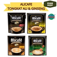 ALICAFE Tongkat Ali & Ginseng Coffee - Kopi Campuran - Original / Lebih Pekat / Hazelnut / Karamel