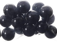 Matsuno Hobby B2376 Marble, Glass Ball, Made in Japan, 1.0 inches (25 mm), Black, 1 Bag (50 Capsules