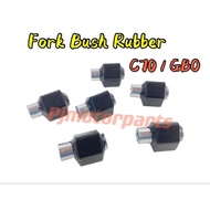 ORI C70 GBO GBO-J GBOJ Front Fork Bush Rubber Arm Stopper Absorber Bush Getah Suspension Depan Absor