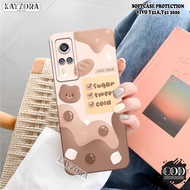 HP Latest VIVO Y51A/Y51 2020 Case - KAYZORA - Cartoon Fashion Case - VIVO Y51A/Y51 Casing - Pro Came