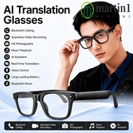 MARTIN1 AI Smart Glasses, Wearable Tech Real-time Translation Smart AI Glasses, Augmented Reality AI