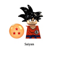 XIGAnime การ์ตูน  Z บล็อก Son Goku Vegeta Saiyan Buliding บล็อกอิฐ  Action Figures ประกอบของเล่นวันเกิด GiftR2023