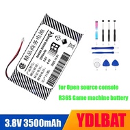 Battery for Open source console R36S Game machine battery 3.8V 3500mAh