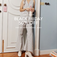 lookbooklookbook amily pants blue stripe
